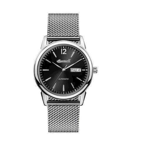 Image of fra Ingersoll Mat sølv stål New Haven Automatic Herre ur